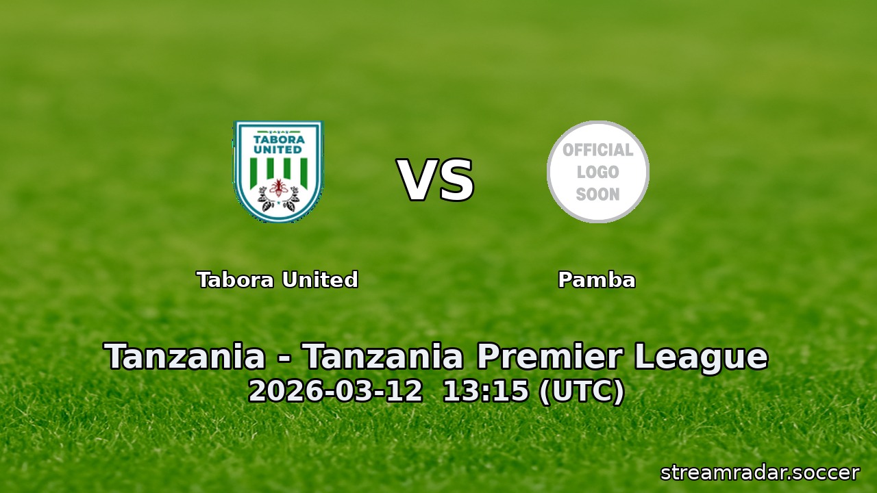 Tabora United vs Pamba