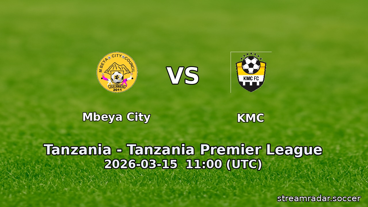 Mbeya City vs KMC