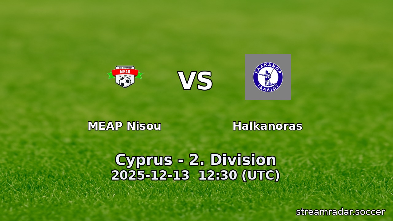 MEAP Nisou vs Halkanoras