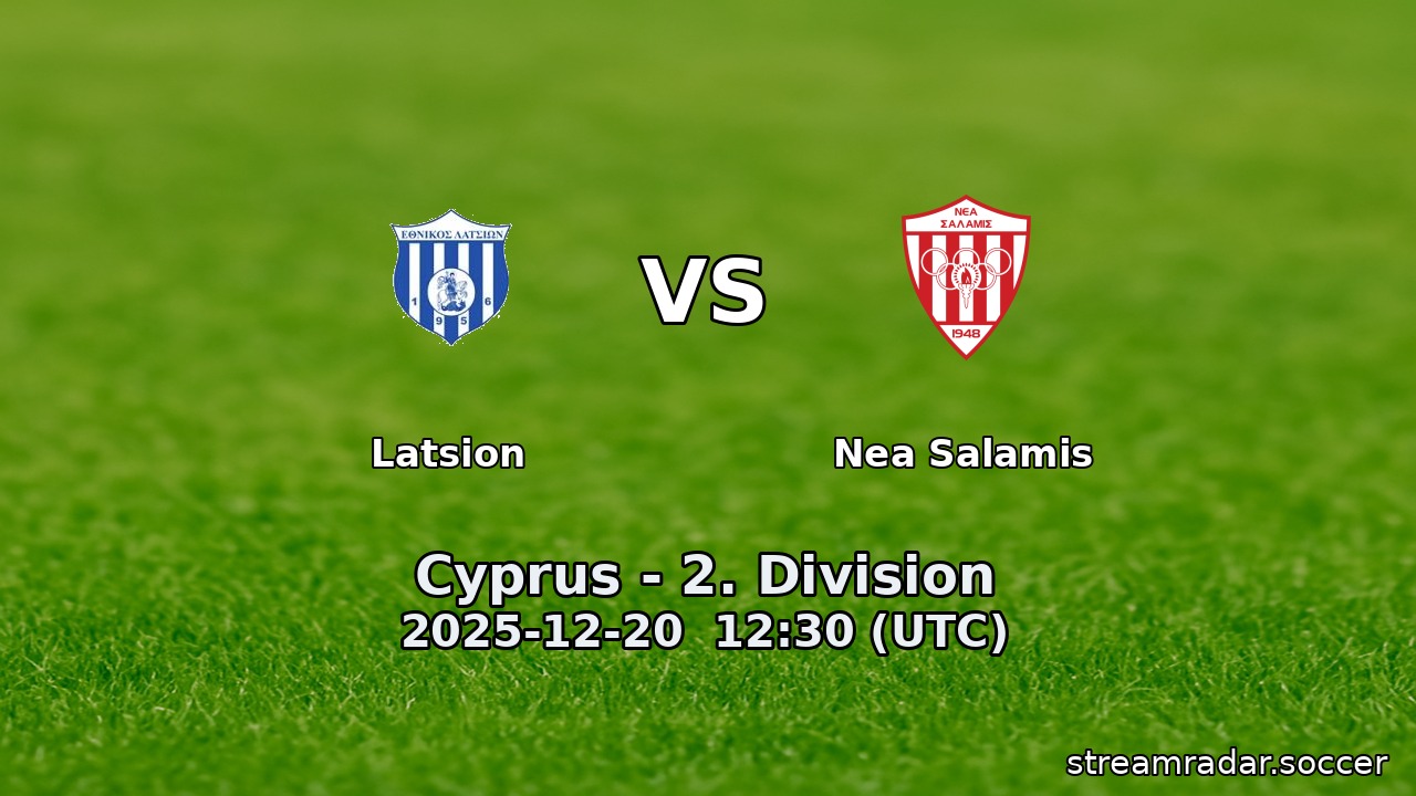 Latsion vs Nea Salamis