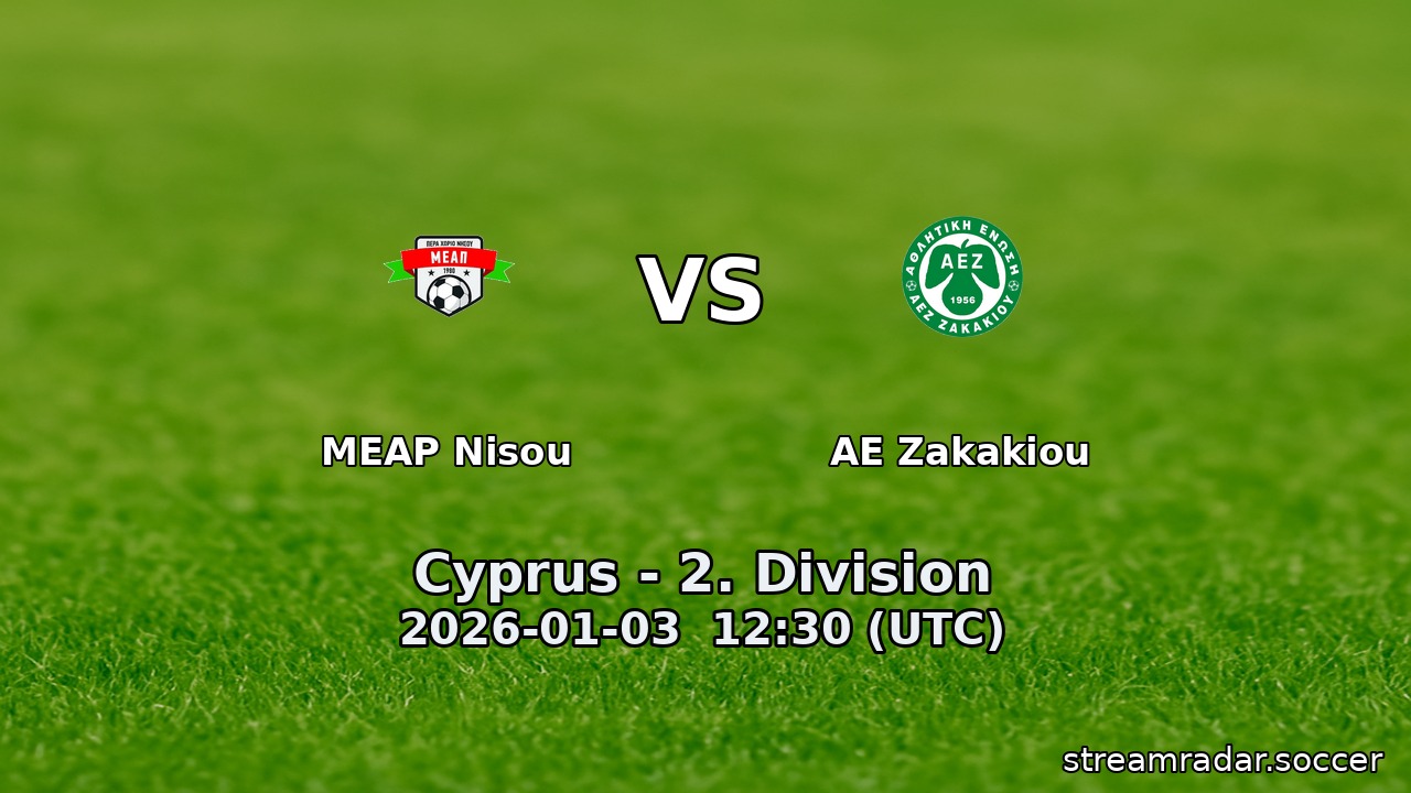 MEAP Nisou vs AE Zakakiou