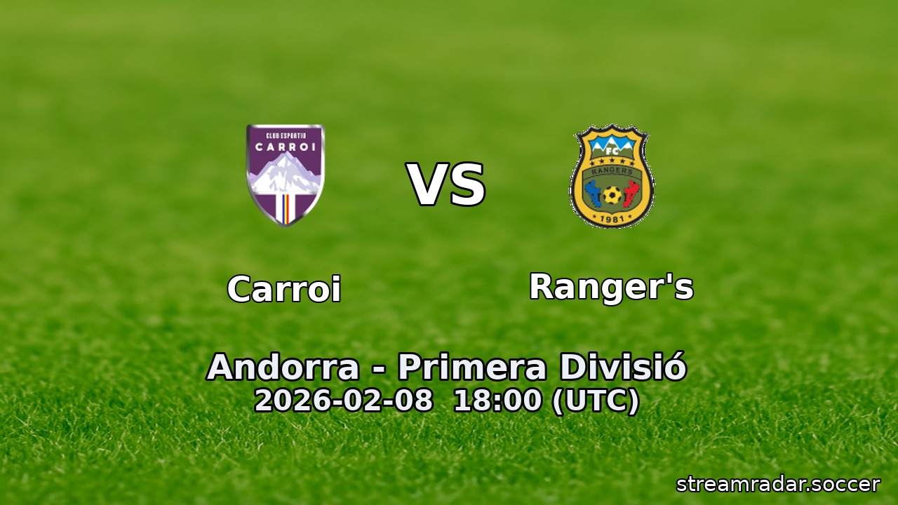 Carroi vs Ranger's