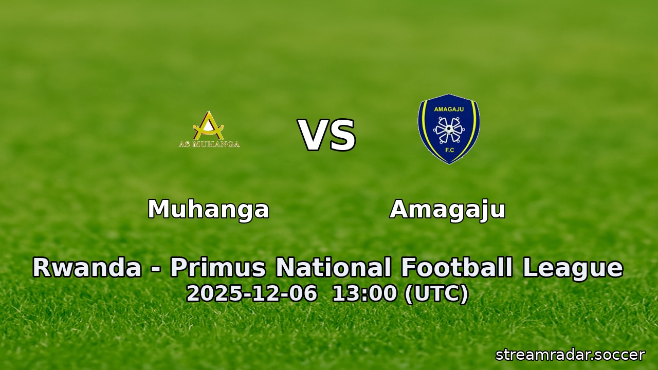 Muhanga vs Amagaju