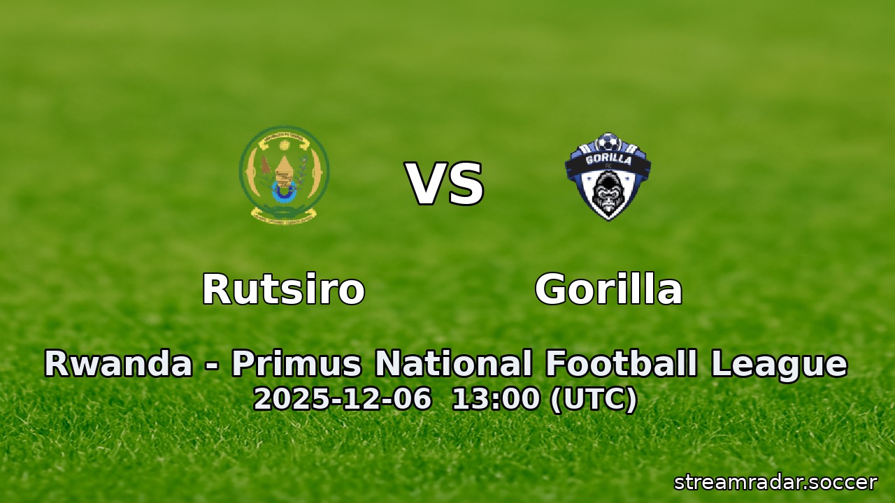 Rutsiro vs Gorilla