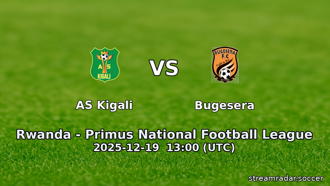 AS Kigali vs Bugesera
