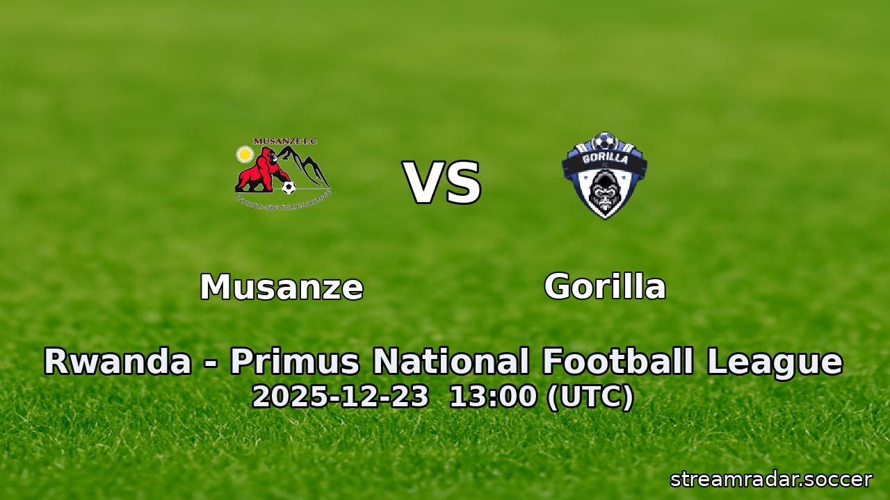Musanze vs Gorilla