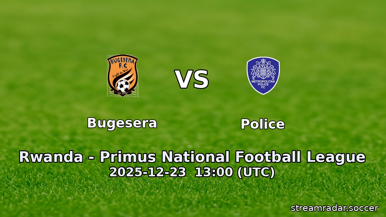 Bugesera vs Police