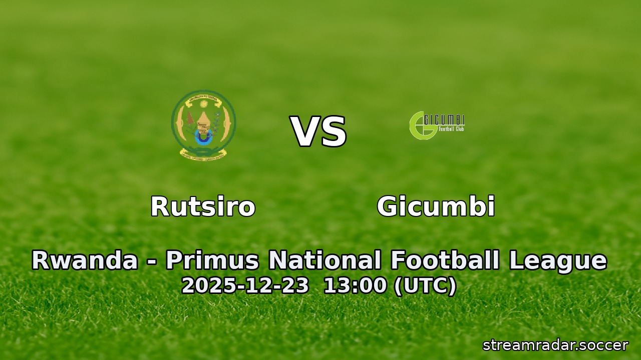 Rutsiro vs Gicumbi