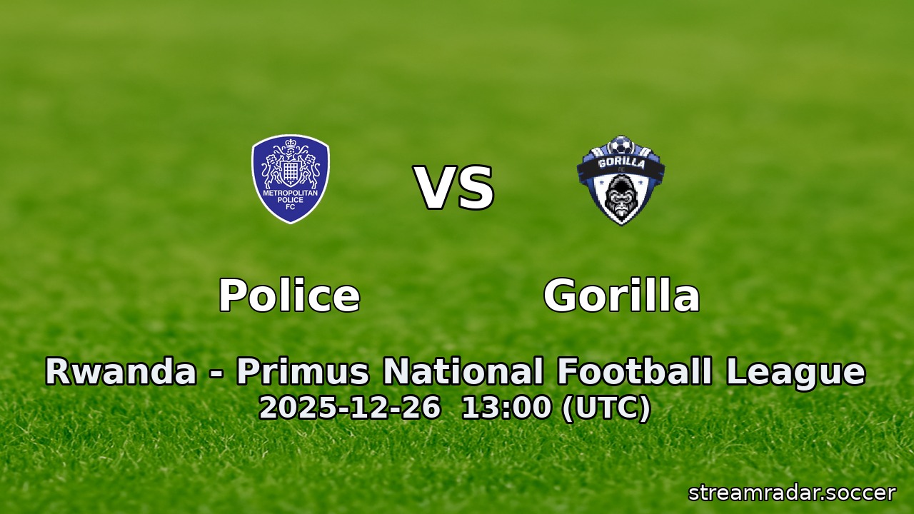 Police vs Gorilla
