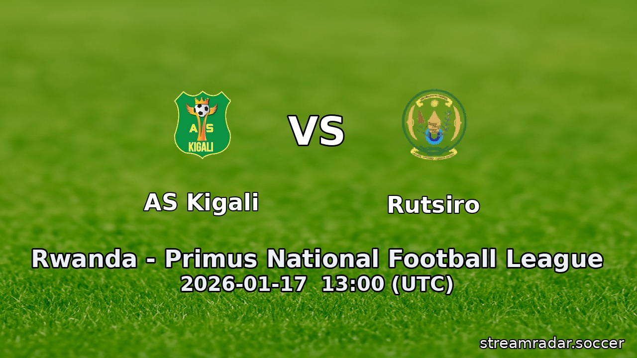 AS Kigali vs Rutsiro