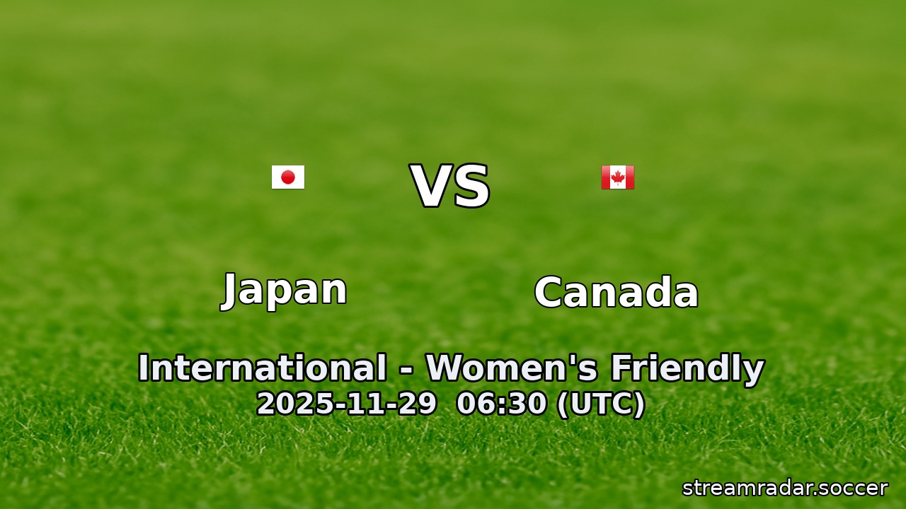 Japan vs Canada