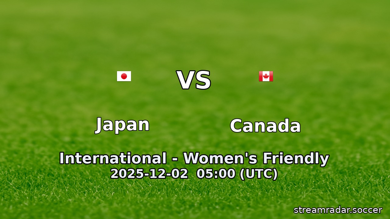 Japan vs Canada