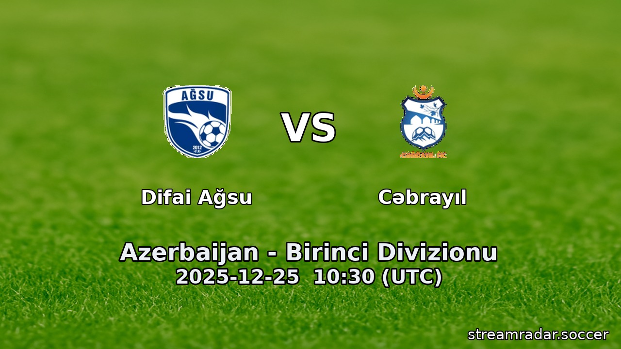 Difai Ağsu vs Cəbrayıl