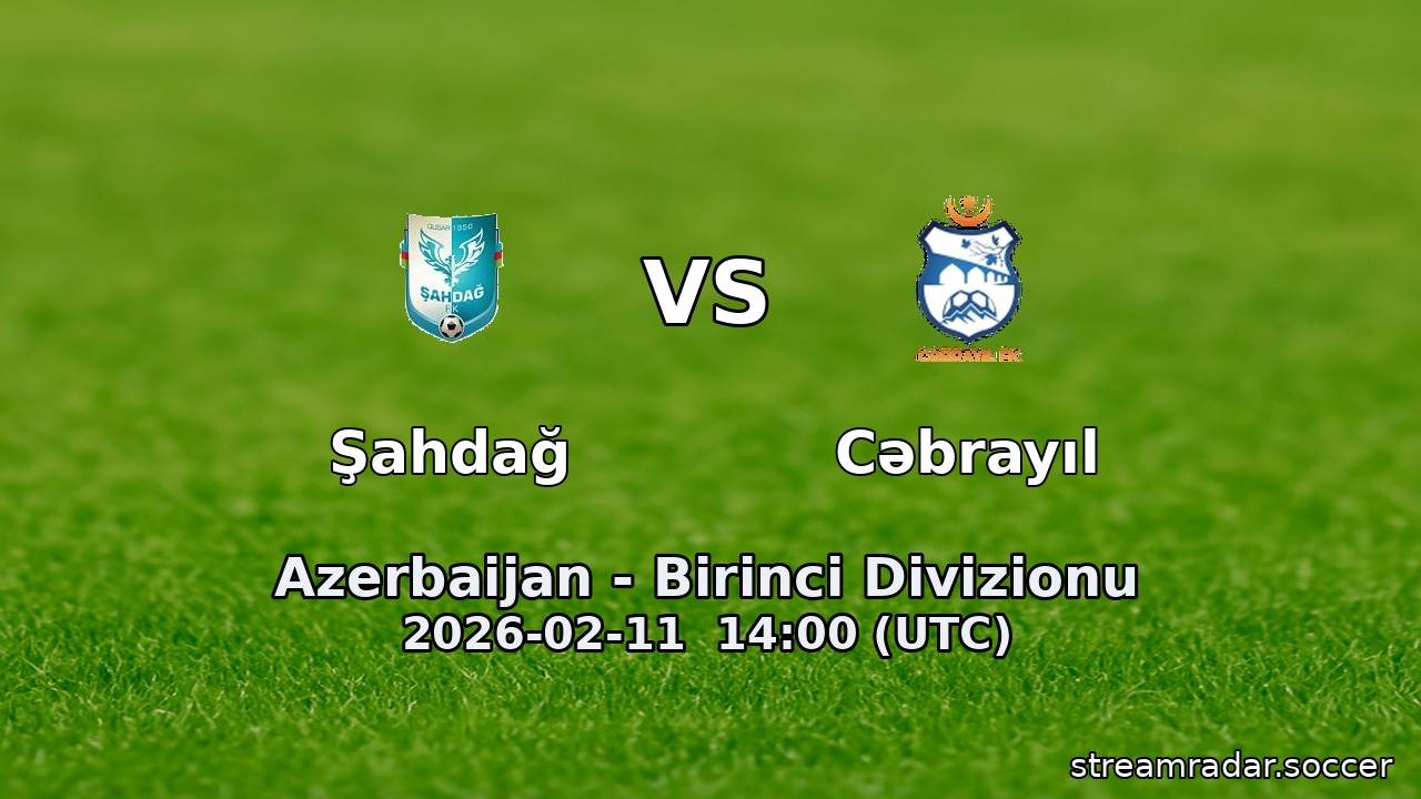 Şahdağ vs Cəbrayıl