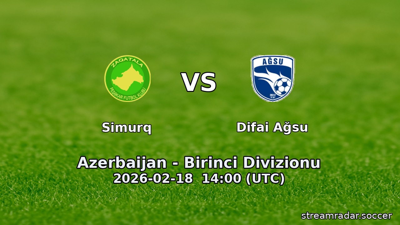 Simurq vs Difai Ağsu