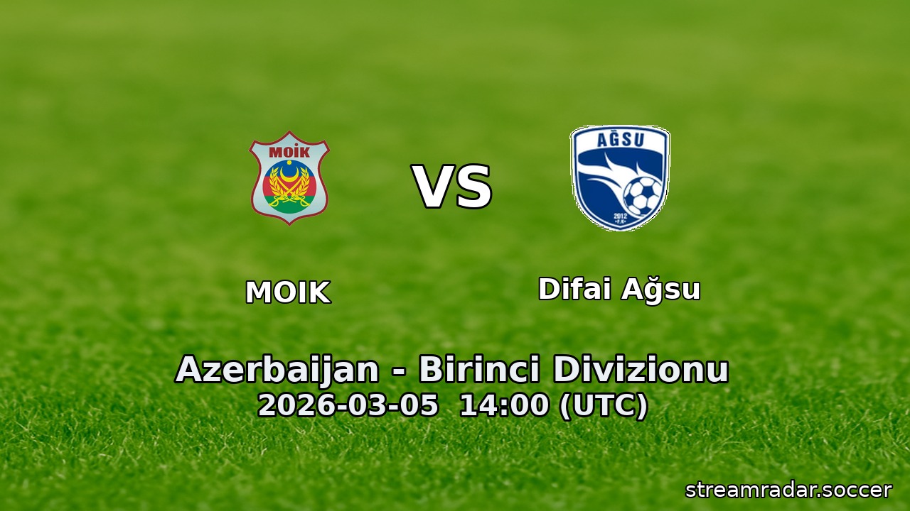 MOIK vs Difai Ağsu