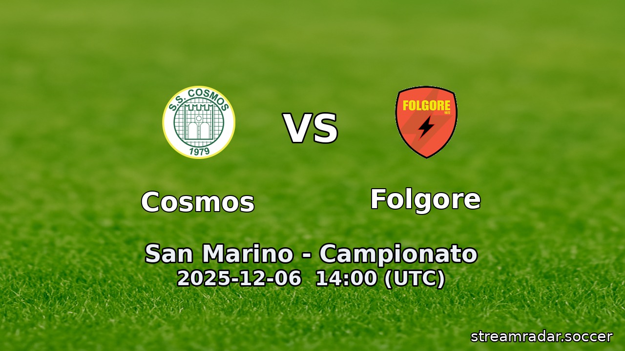 Cosmos vs Folgore