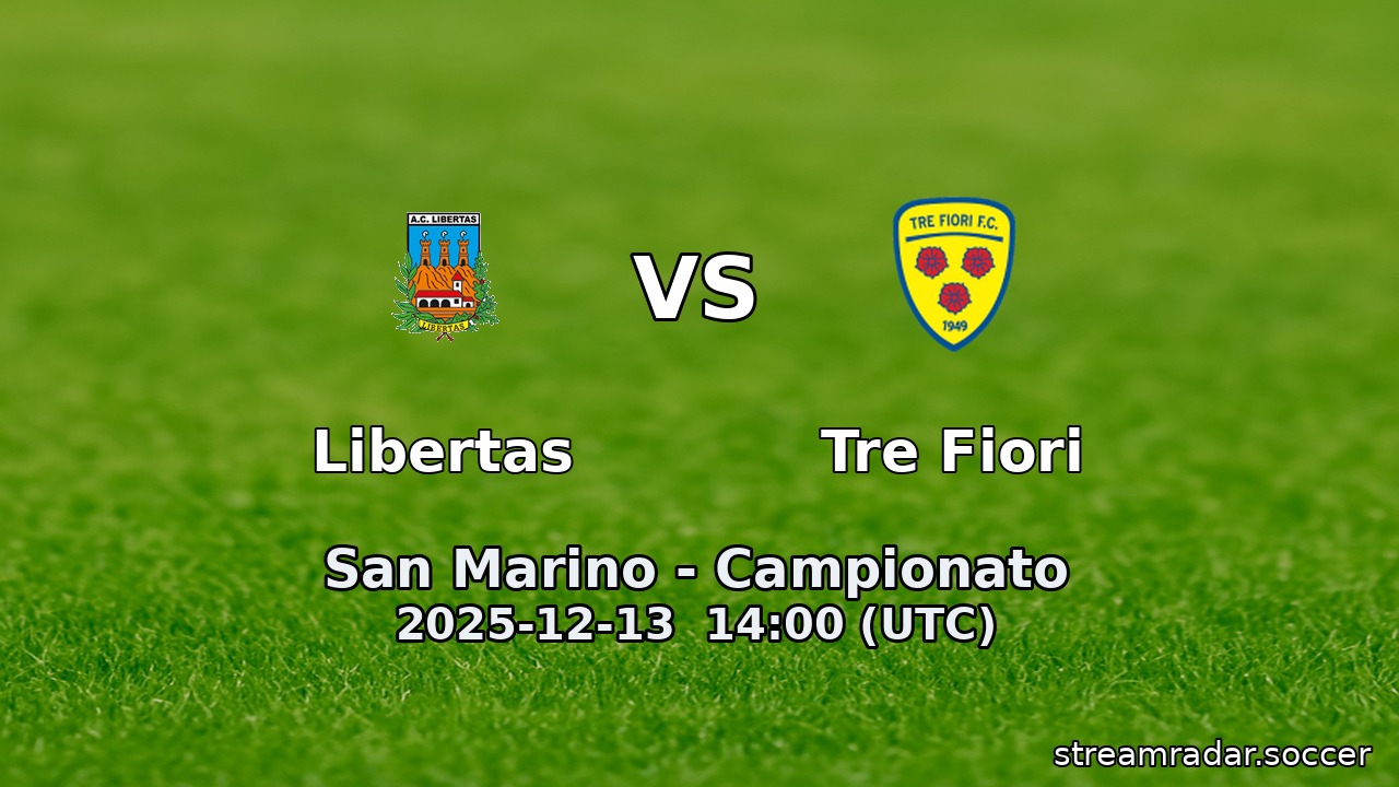 Libertas vs Tre Fiori