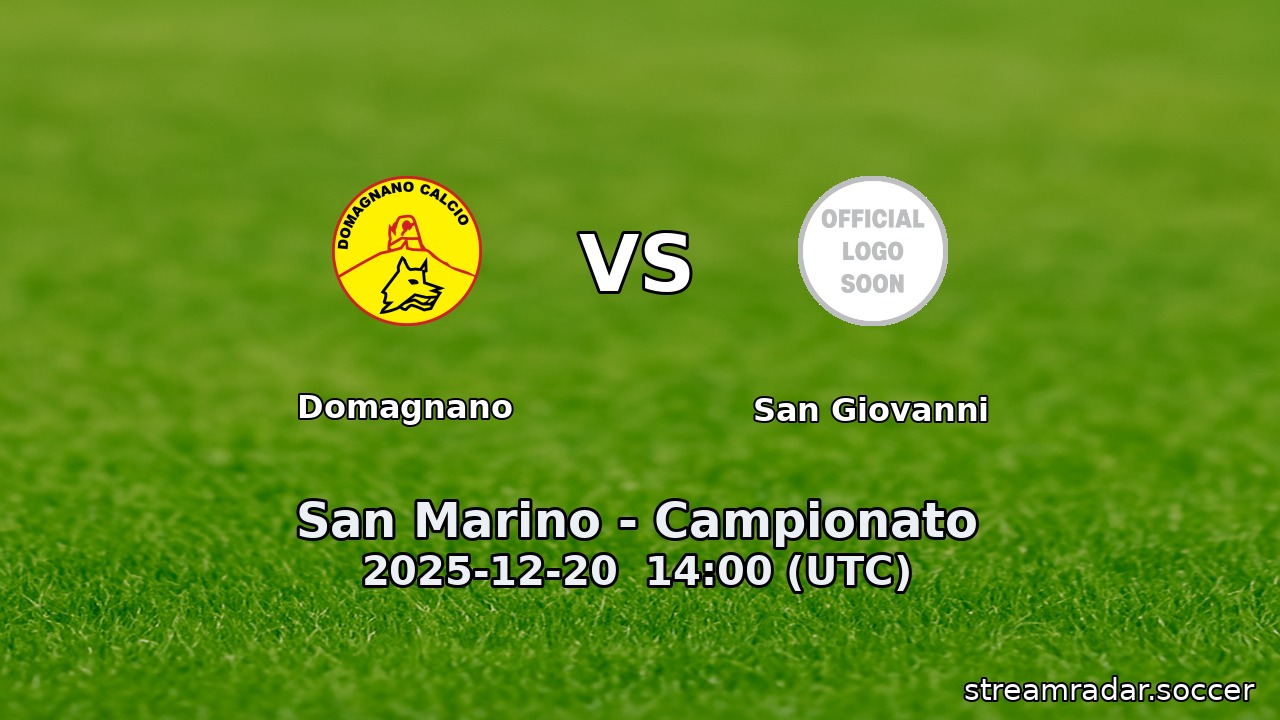 Domagnano vs San Giovanni