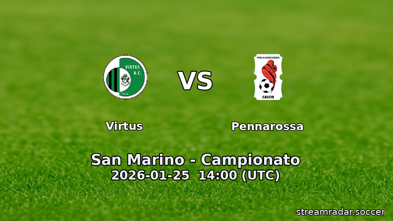 Virtus vs Pennarossa