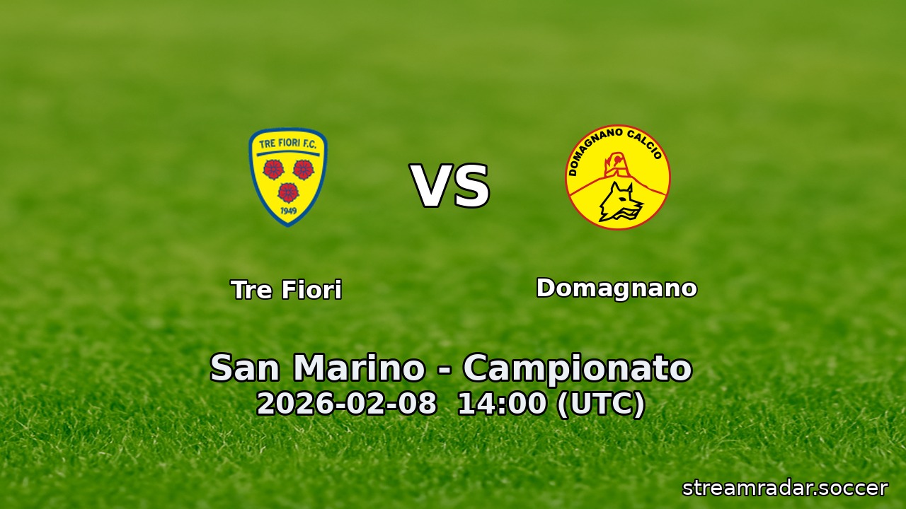 Tre Fiori vs Domagnano