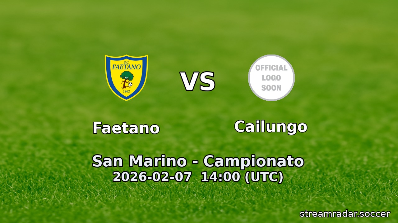 Faetano vs Cailungo