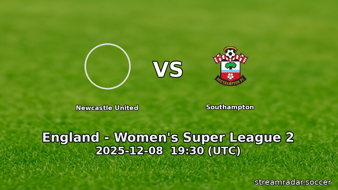 Newcastle United vs Southampton