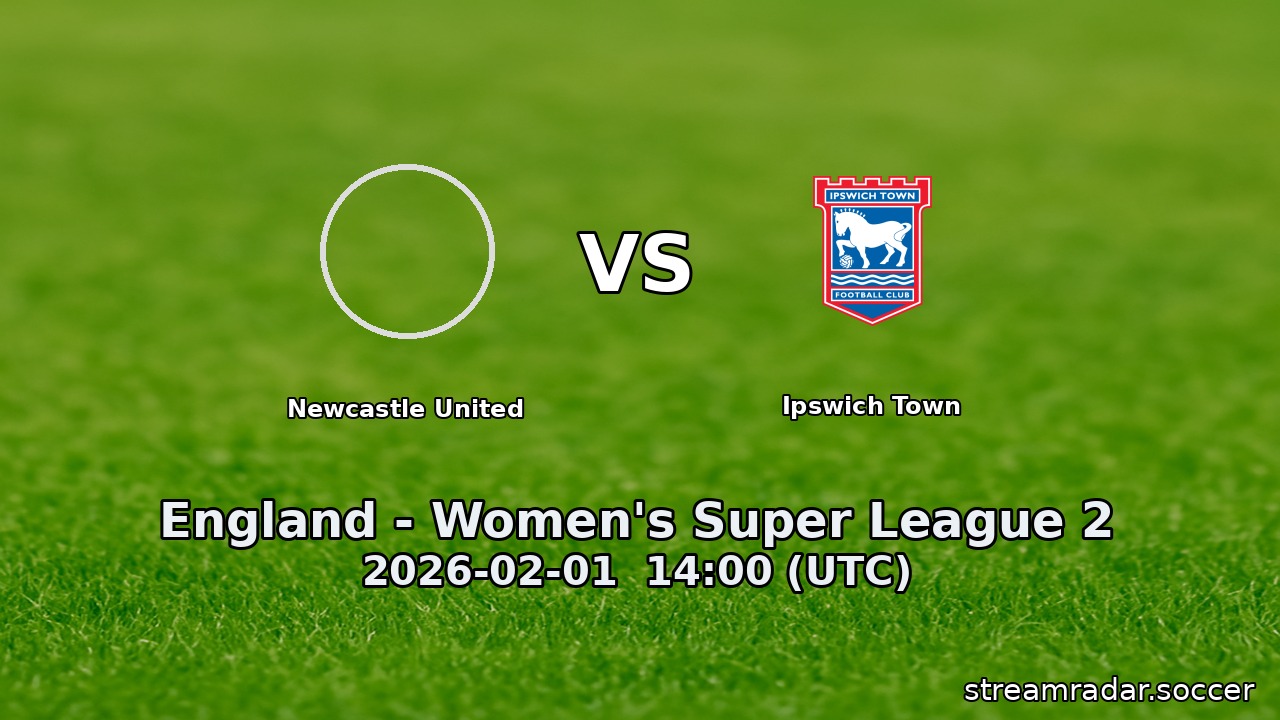 Newcastle United vs Ipswich Town