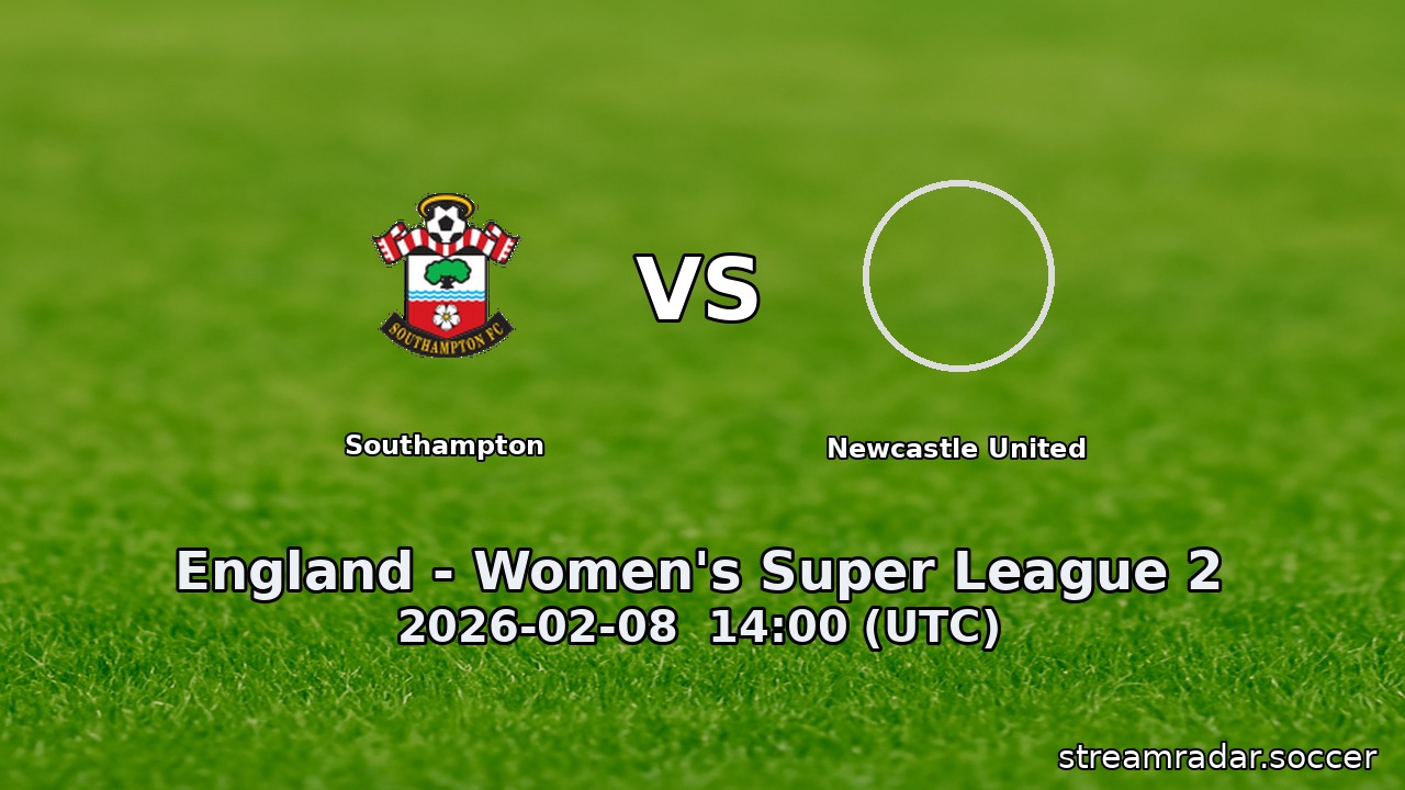 Southampton vs Newcastle United