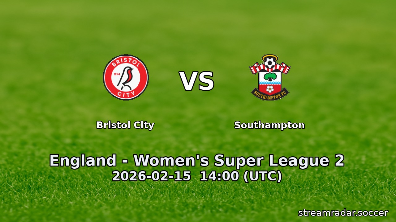 Bristol City vs Southampton