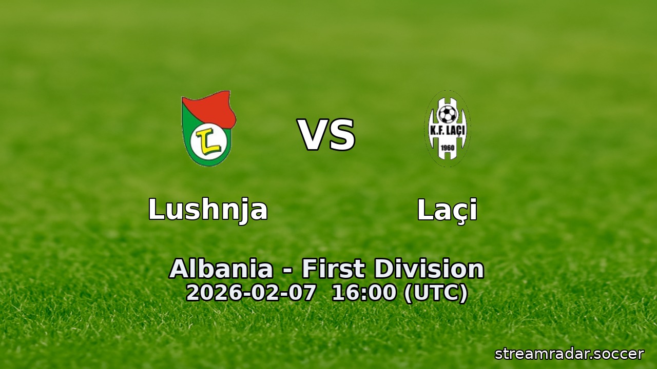 Lushnja vs Laçi