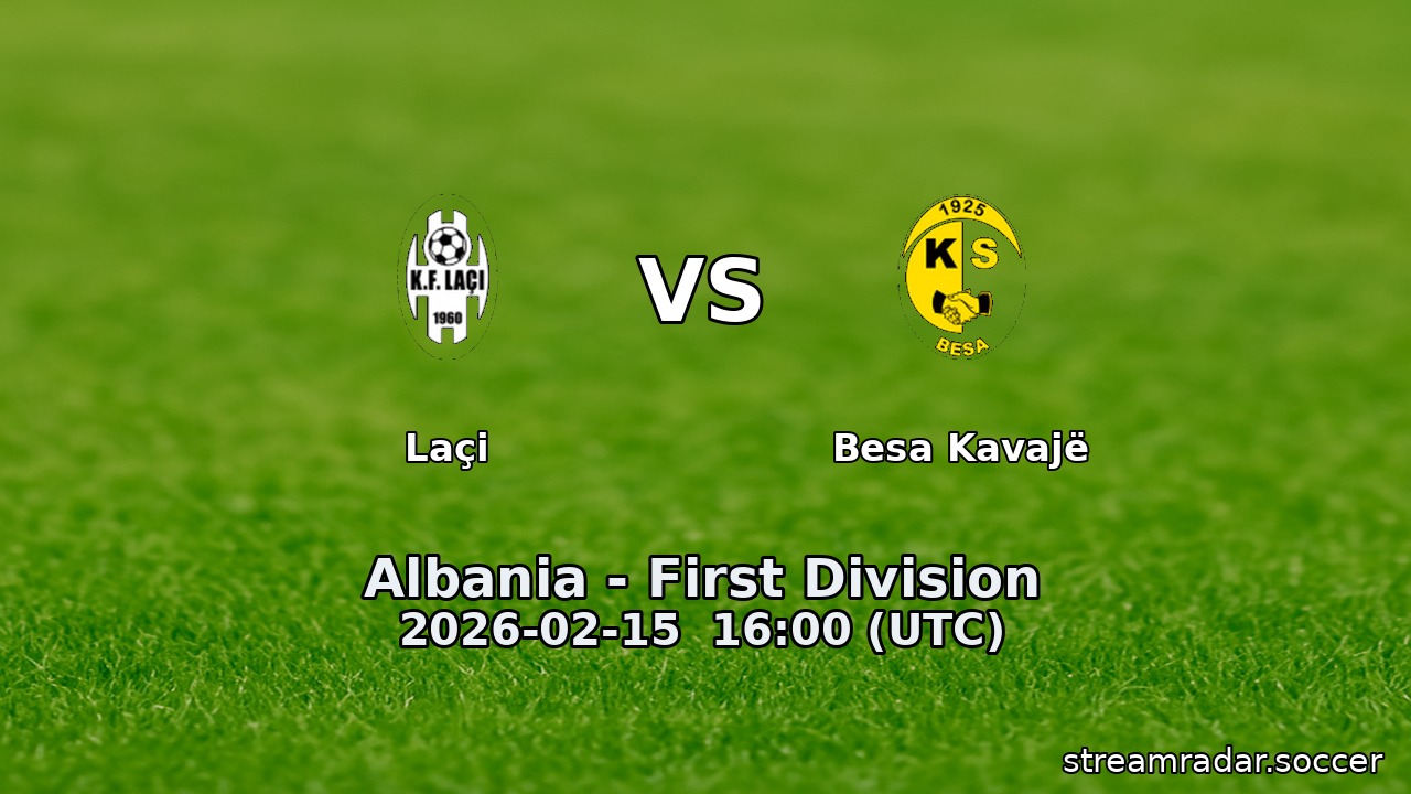 Laçi vs Besa Kavajë