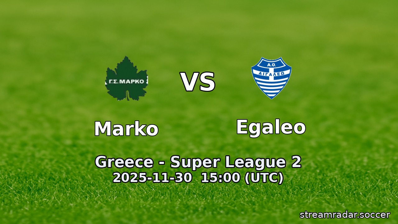 Marko vs Egaleo