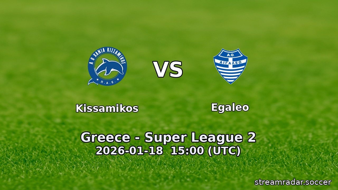 Kissamikos vs Egaleo