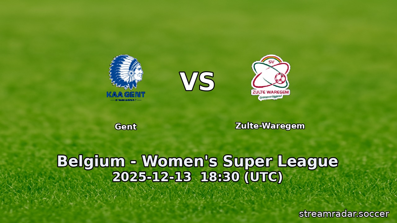 Gent vs Zulte-Waregem