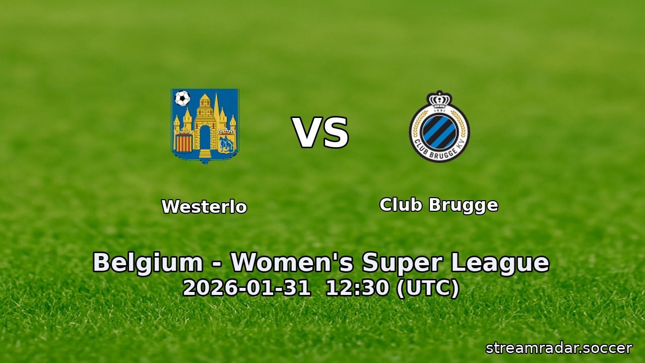 Westerlo vs Club Brugge