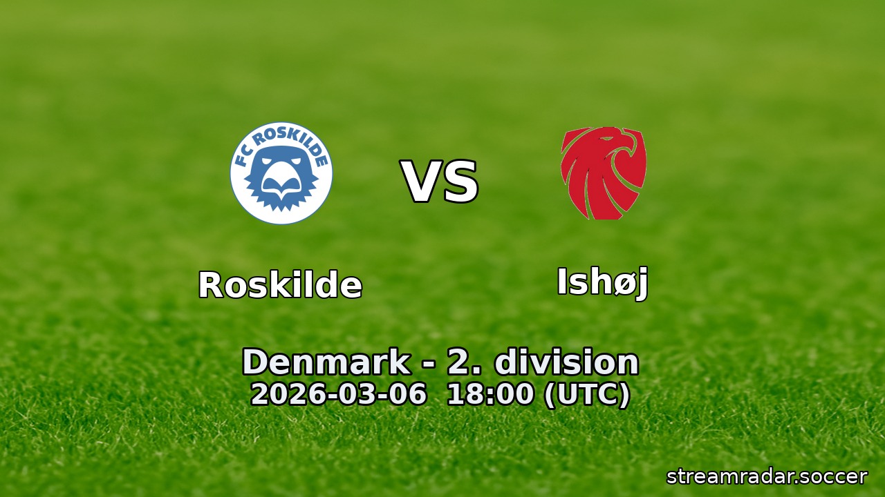 Roskilde vs Ishøj