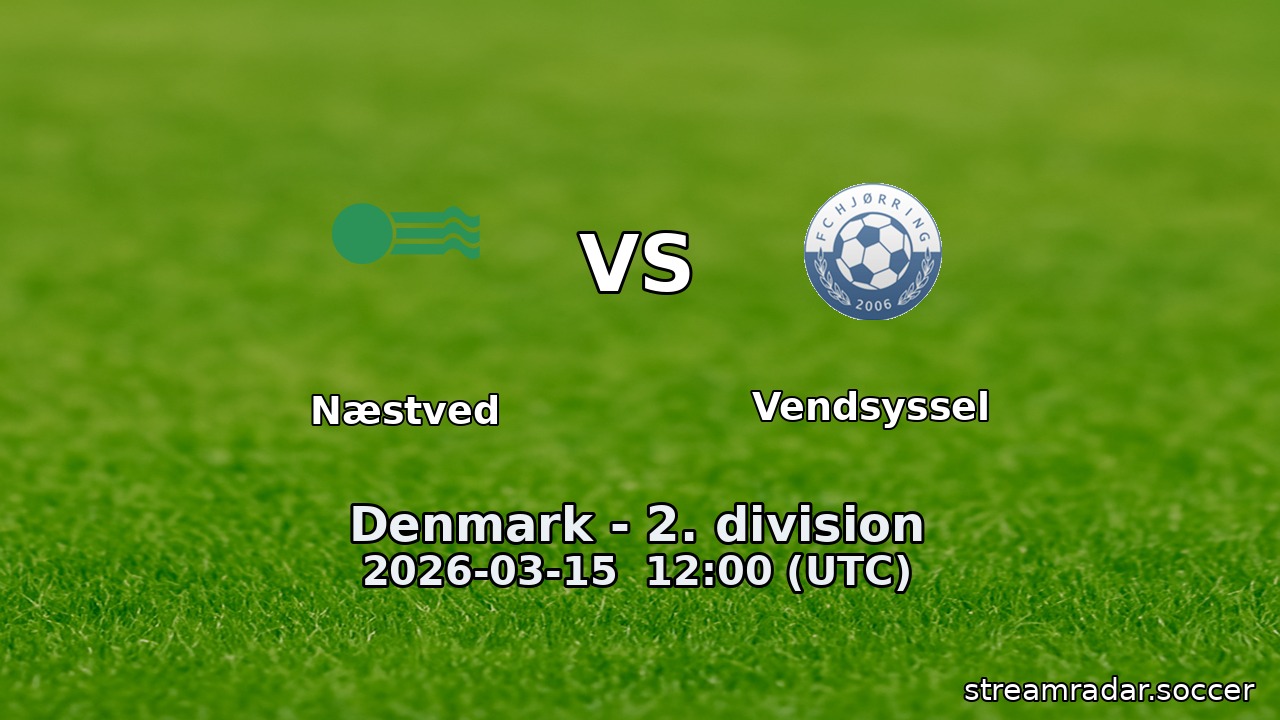 Næstved vs Vendsyssel
