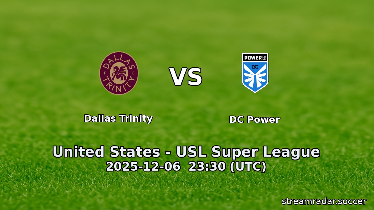 Dallas Trinity vs DC Power