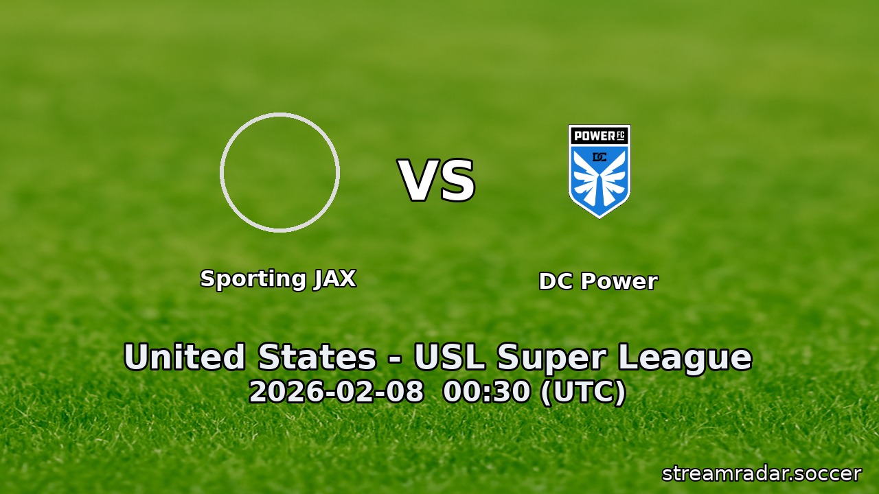 Sporting JAX vs DC Power