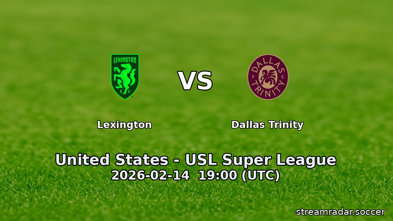 Lexington vs Dallas Trinity