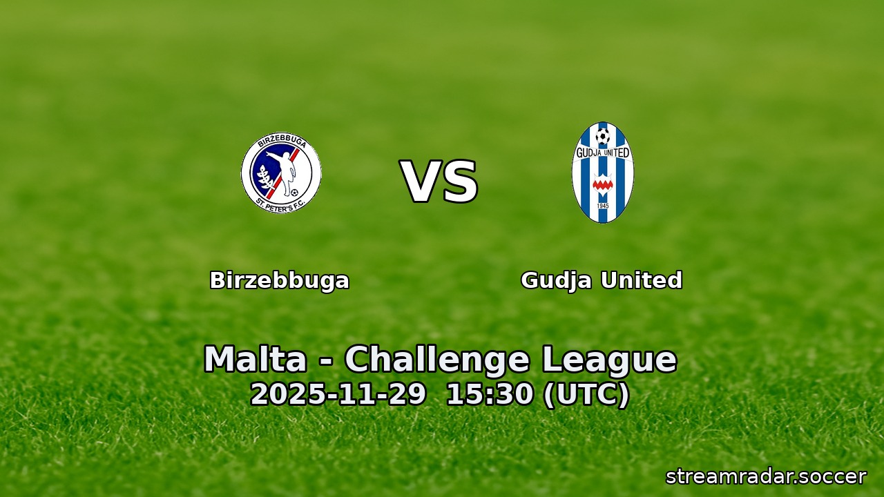 Birzebbuga vs Gudja United