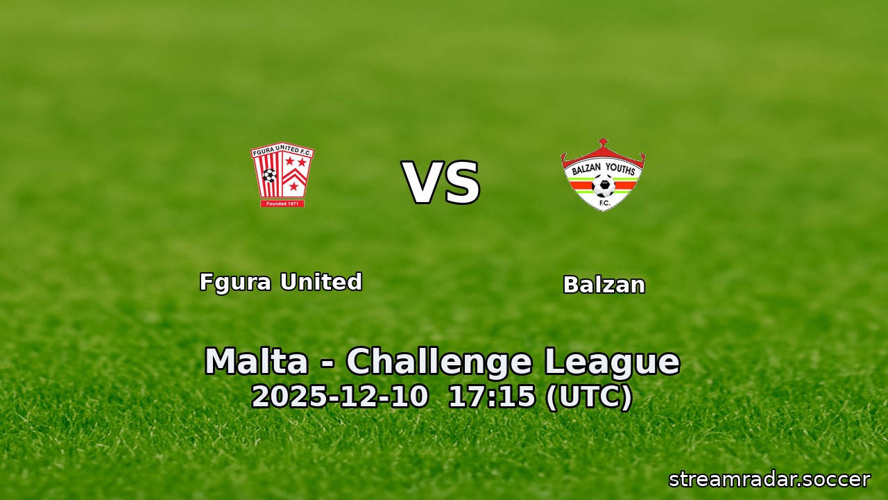 Fgura United vs Balzan