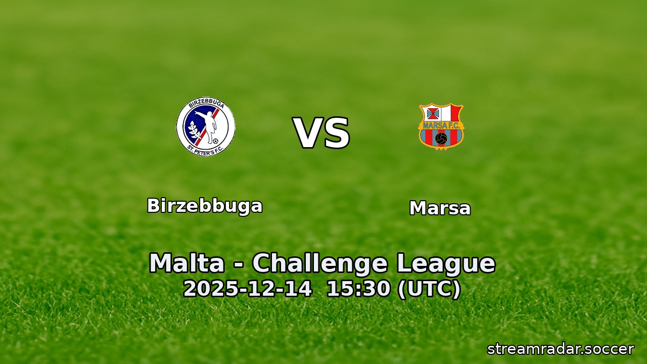 Birzebbuga vs Marsa