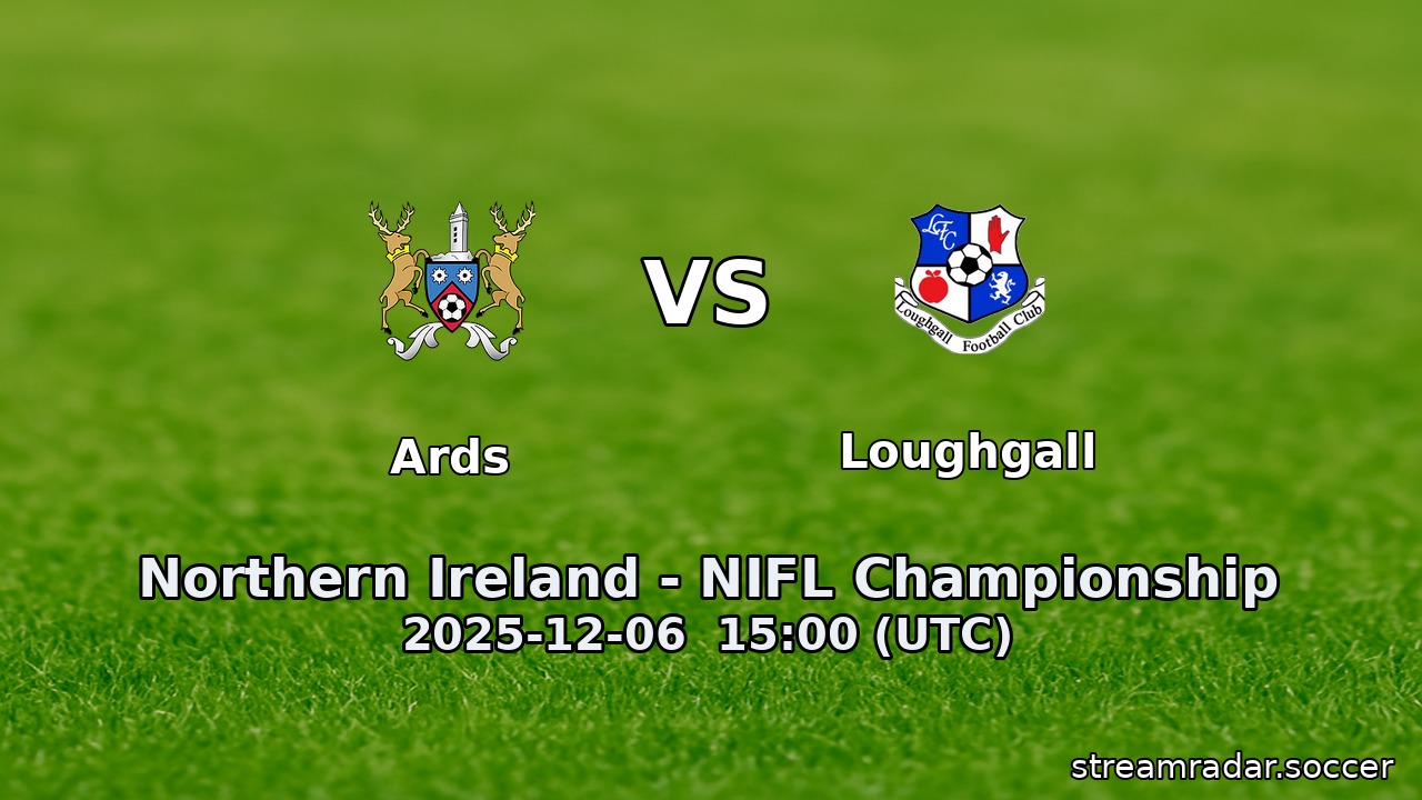 Ards vs Loughgall
