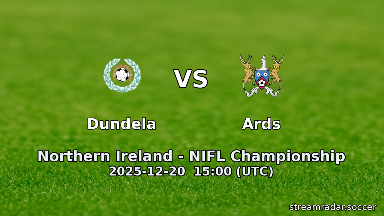 Dundela vs Ards