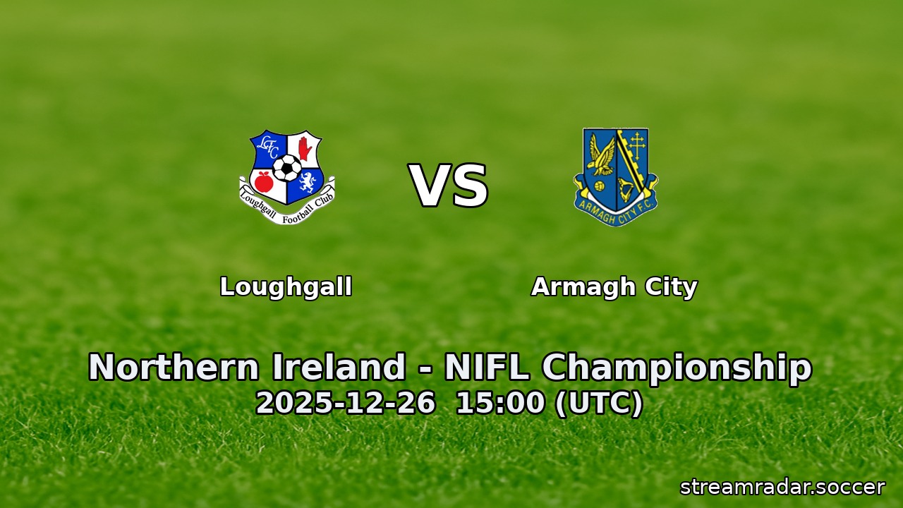 Loughgall vs Armagh City