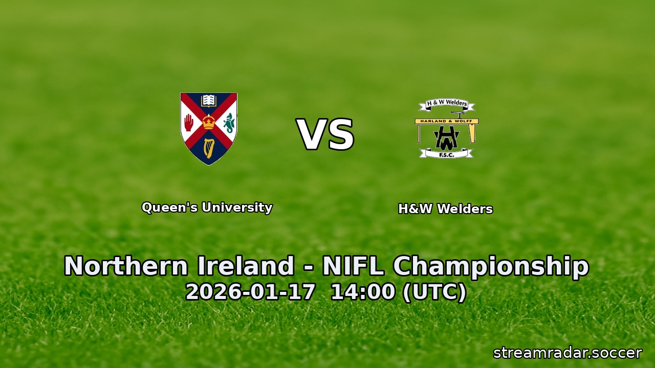 Queen's University vs H&W Welders