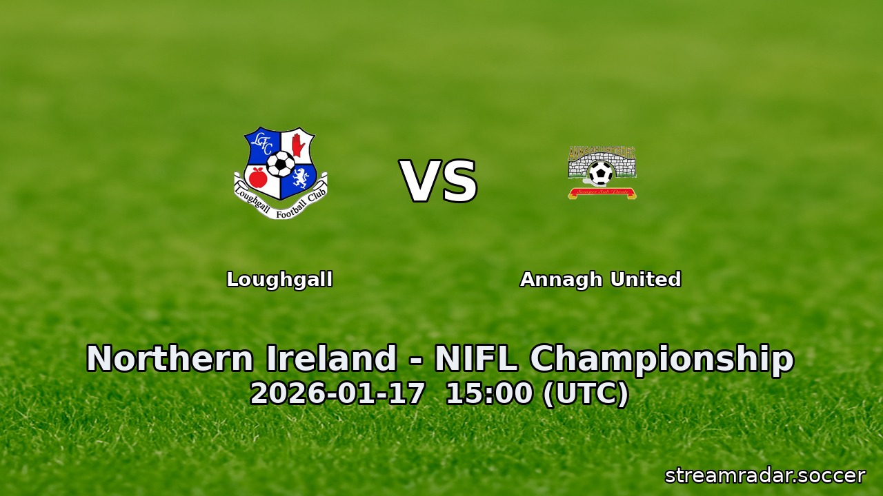 Loughgall vs Annagh United