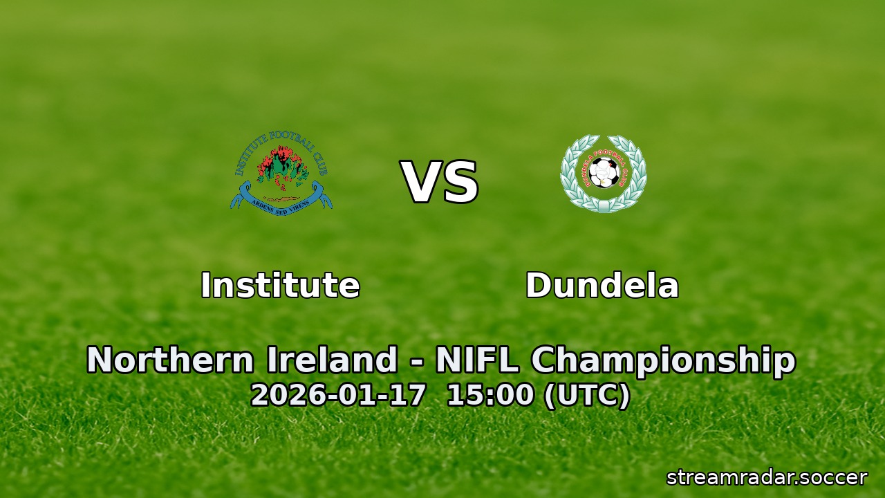 Institute vs Dundela